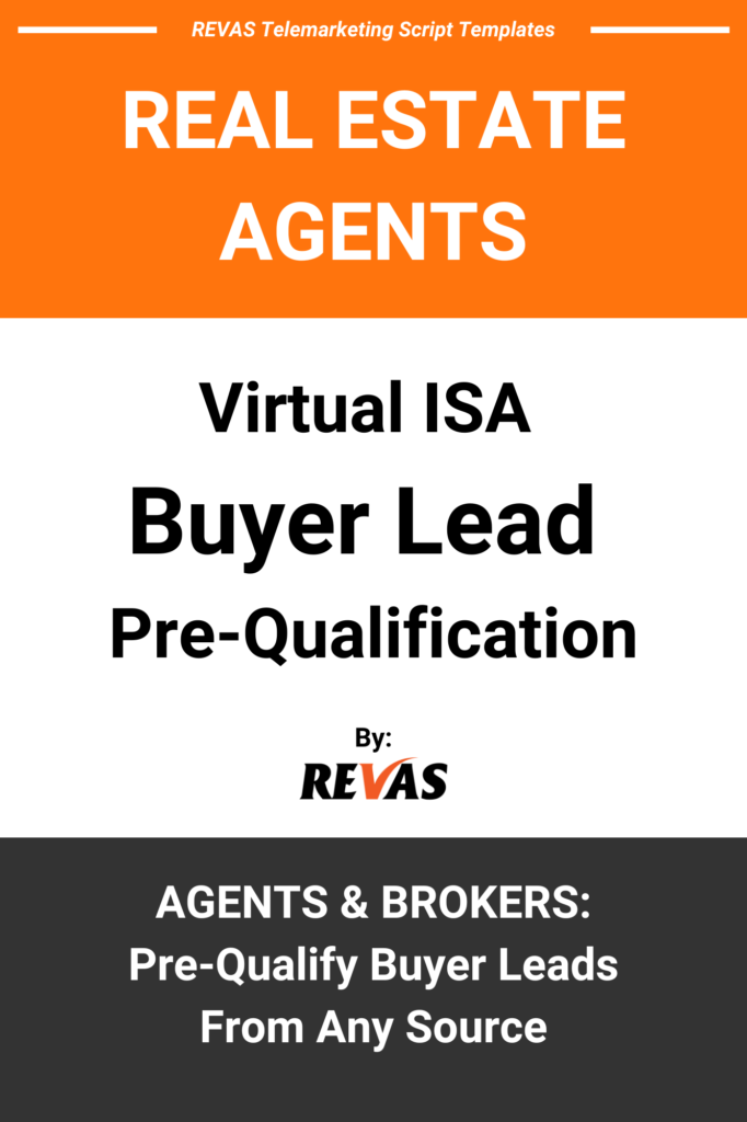 SCRIPTS - Agent - ISA BUYER Pre-Qual Script